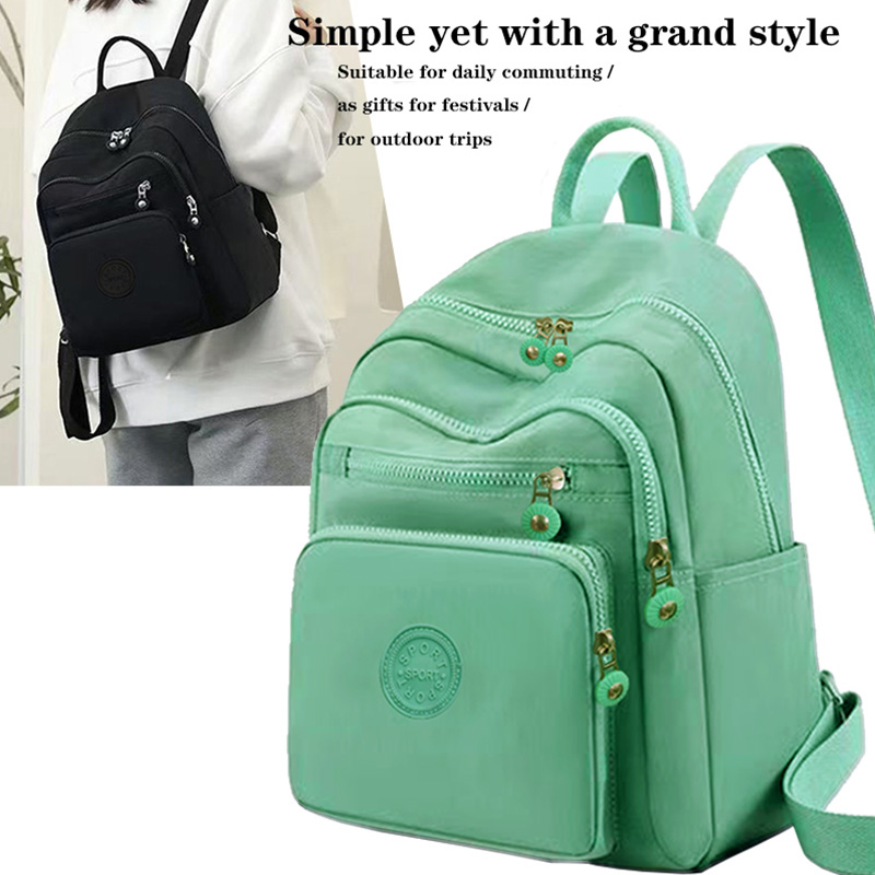 Canvas Backpack Casual - Zarif Şık Çok Renkli Sırt Çantası