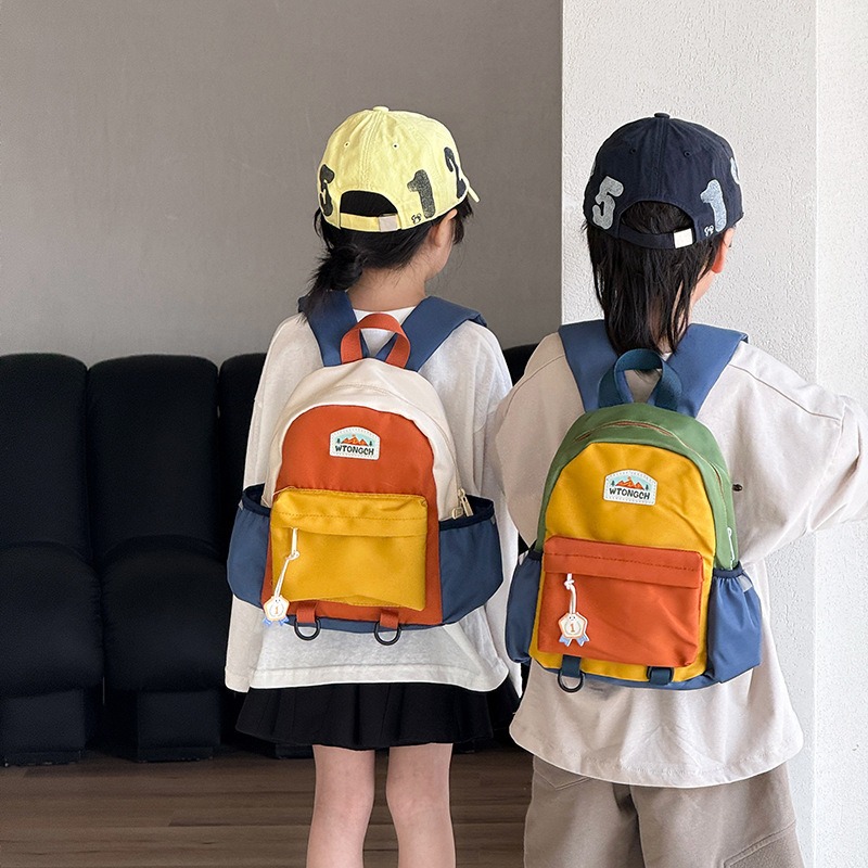 Yeni Renk Bloklu Çocuk Sırt Ça - Canvas Backpack Casual incelemesi ve fiyatı